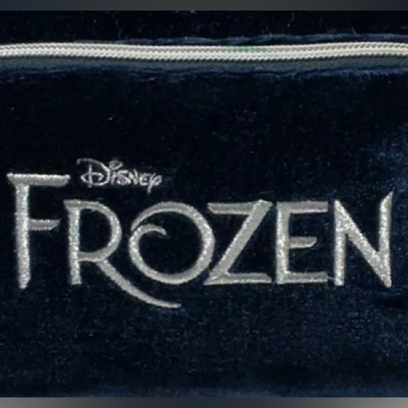 DISNEY Frozen the Musical Blue Velvet Mini Backpack - Picture 4 of 11